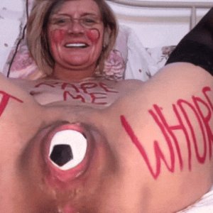 This slut has a mega cunt